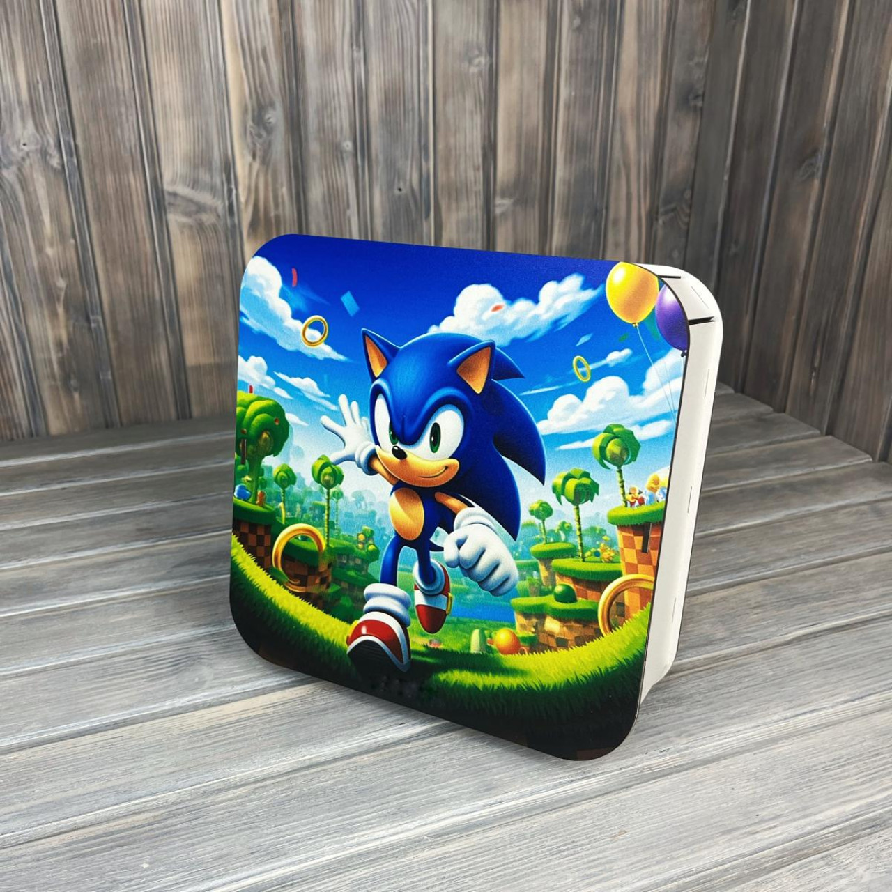 Коробка прямокутна округлена "Sonic" БІЛИЙ (25-25-9 см)